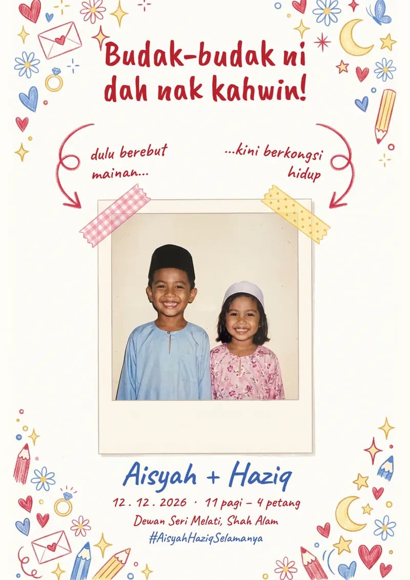 Welcome board Kenangan Kecil (WB-02)