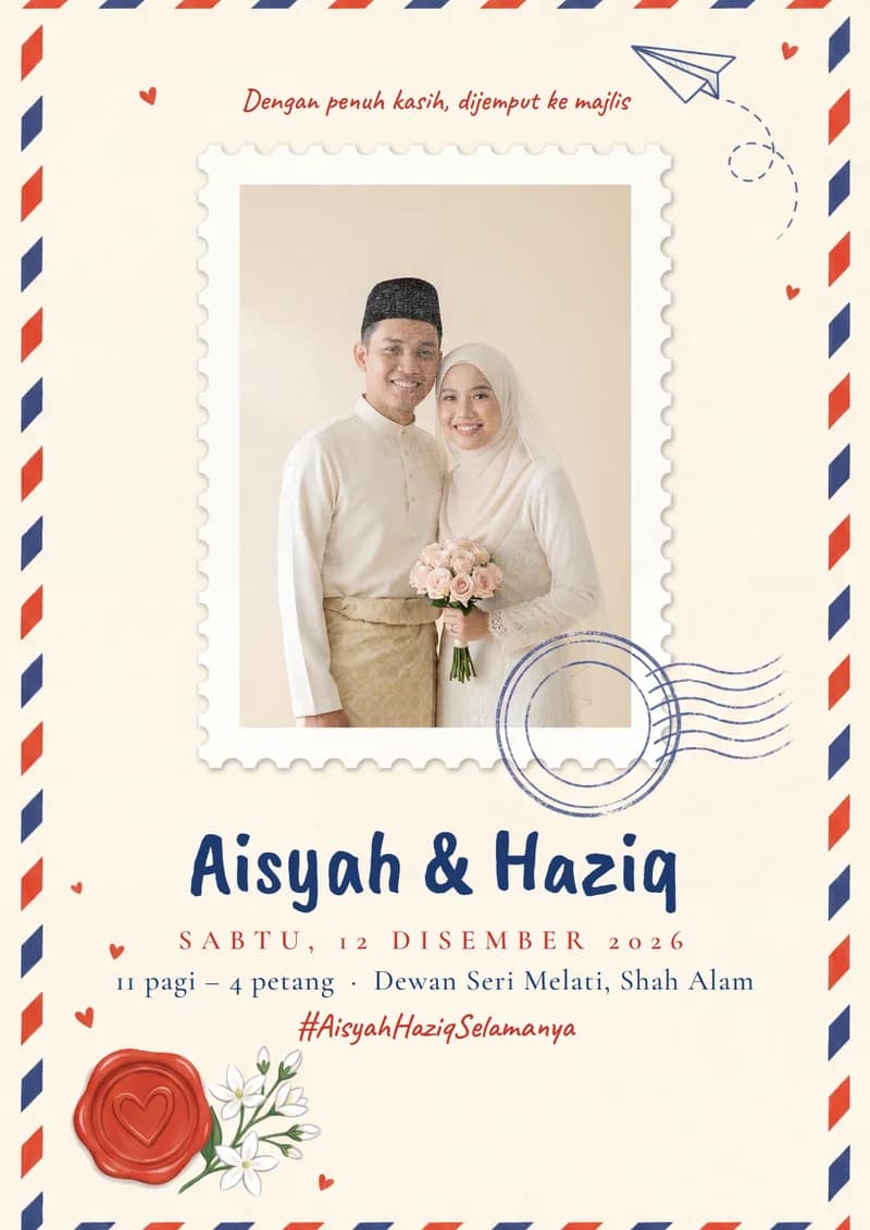 Welcome board Setem Kasih (WB-15)
