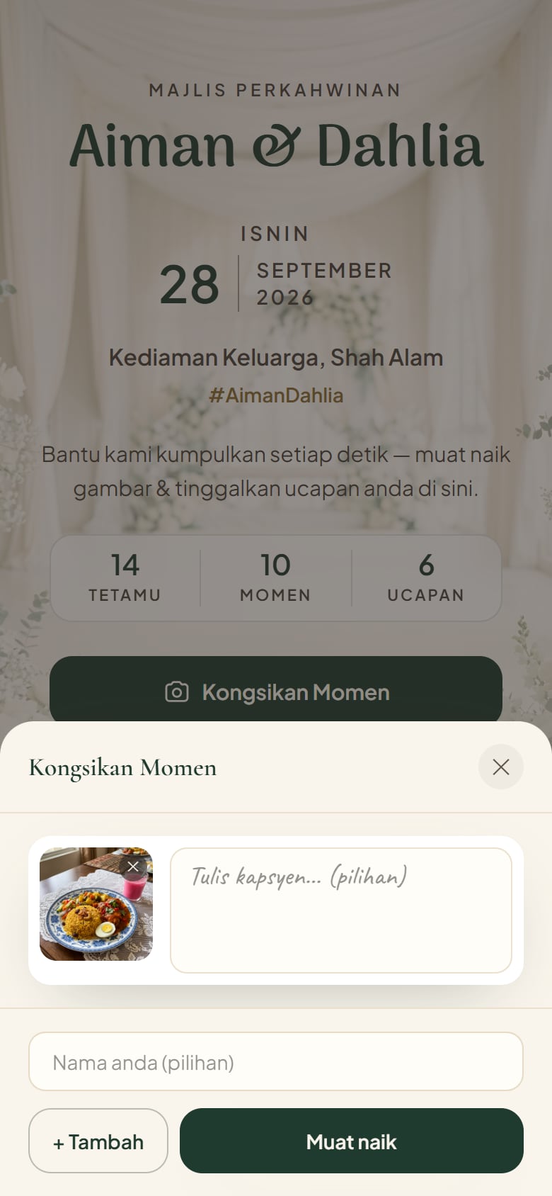 Kongsi gambar & video